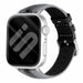 Apple Watch Slim Hybrid Leather Strap (Grey/Black)