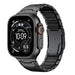Correa titanio híbrida mecha Apple Watch (negro)