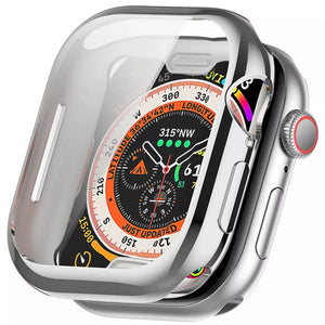 Apple Watch 10 & 11 TPU Hülle (Silber)
