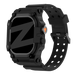 Bandz Correa TPU con funda Apple Watch Ultra (negro con negro)
