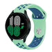 Samsung Galaxy Watch 4 - 40mm Sportarmband (Aqua/Blau)