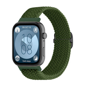 Bracelet tressé ajustable Huawei Watch Fit 5 (vert)