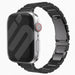 Bracelet méttalique fin de luxe Apple Watch (noir)