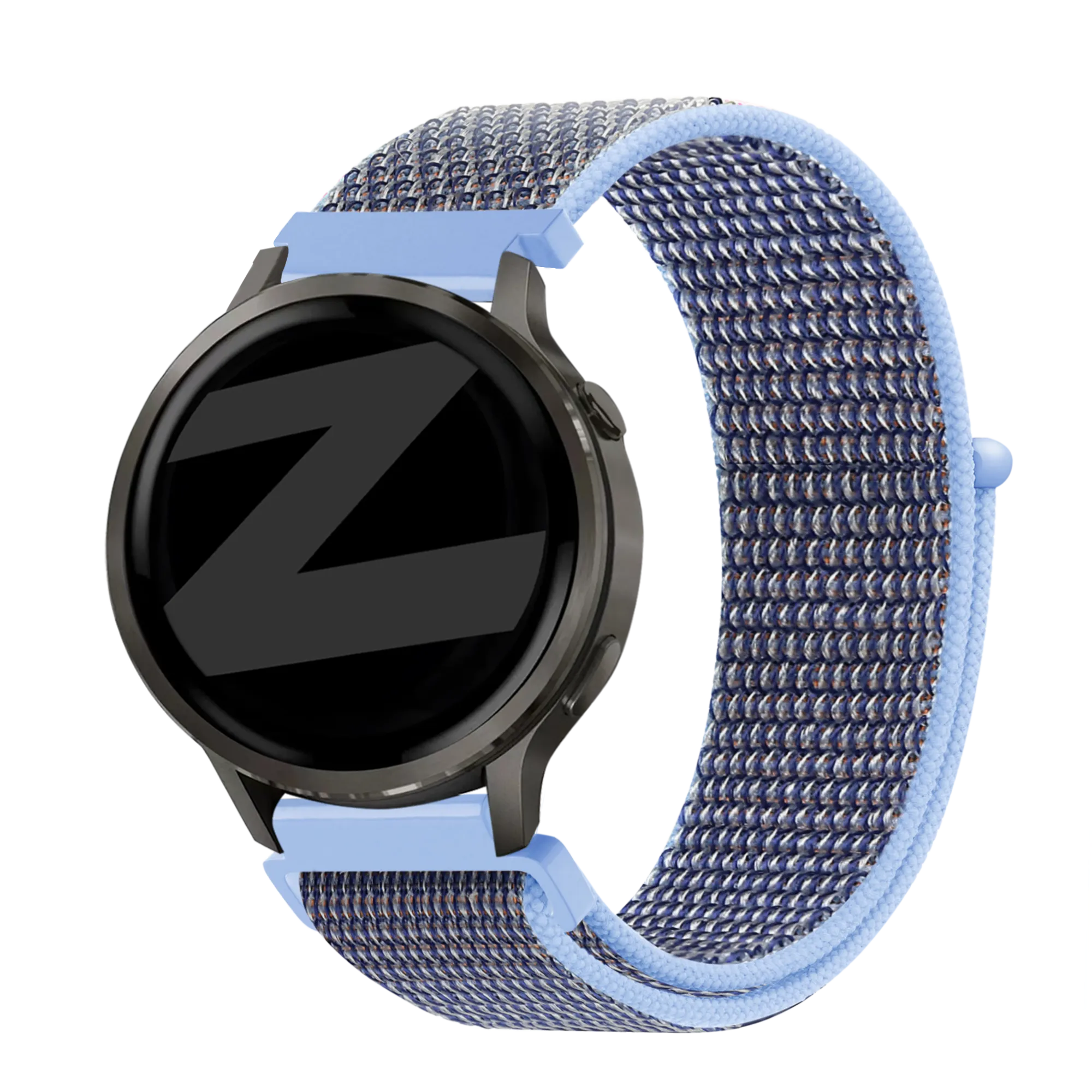 Bandz Correa nylon Loop Garmin Forerunner 70 (azul celeste)
