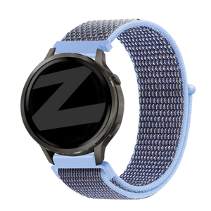 Bandz Garmin Approach J1 nylon loop band (azure blauw)