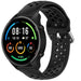 Bracelet silicone avec trous Xiaomi Mi Watch (noir)