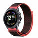 Fossil Gen 6 - 44mm nylon band (zwart/koraal)