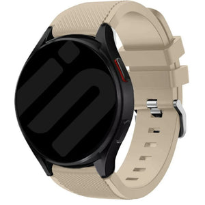 Amazfit Bip U (Pro) Twill Silikonarmband (Beige)