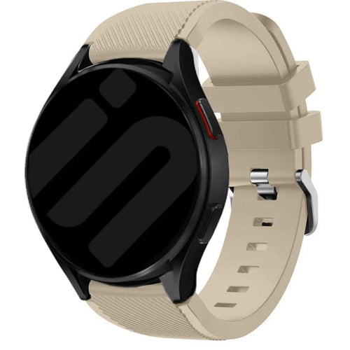 Amazfit Bip U (Pro) Twill Silikonarmband (Beige)
