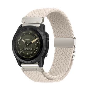 Correa trenzada con hebilla-P Garmin Instinct E - 40mm (beige)