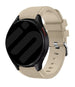 Bracelet silicone Samsung Galaxy Watch 7 - 40mm (beige)
