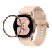 Samsung Galaxy Watch 4 40mm bezel ring snelheid  (cherry goud)