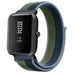 Bracelet nylon Xiaomi Amazfit Bip (vert et bleu)