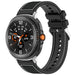 Bracelet nylon hybride Samsung Galaxy Watch 8 Classic (noir)
