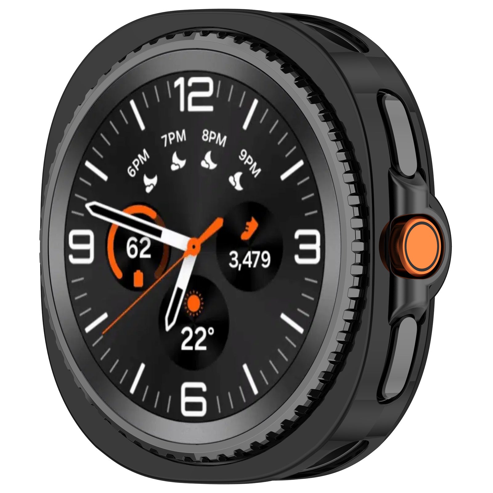 Samsung Galaxy Watch 8 Classic TPU Case (Black)