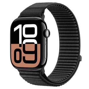 Apple Watch Ultra Wave Nylon Strap (Black)