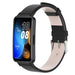 Correa cuero Huawei Band 10 (negra)