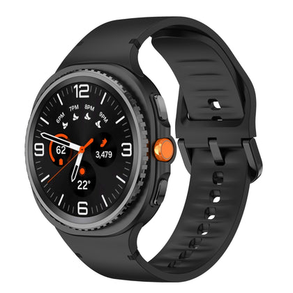 Samsung Galaxy Watch 9 - 40mm siliconen bandje (zwart)