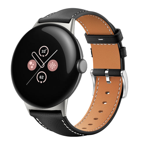 Correa cuero Google Pixel Watch 5 - 45mm (negro)