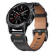 Garmin D2 Mach 2 - 47mm Genuine Leather Strap (Black)