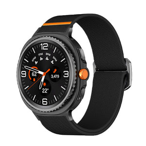 Samsung Galaxy Watch 8 - 40mm Elastisches Armband (Schwarz)