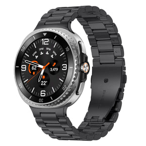 Bracelet acier Samsung Galaxy Watch 8 - 44mm (noir)