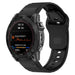 Bracelet silicone Outdoor Garmin Descent MK3i - 51mm (noir)