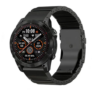 Bracelet titane hybride Garmin Instinct E - 45mm (noir)