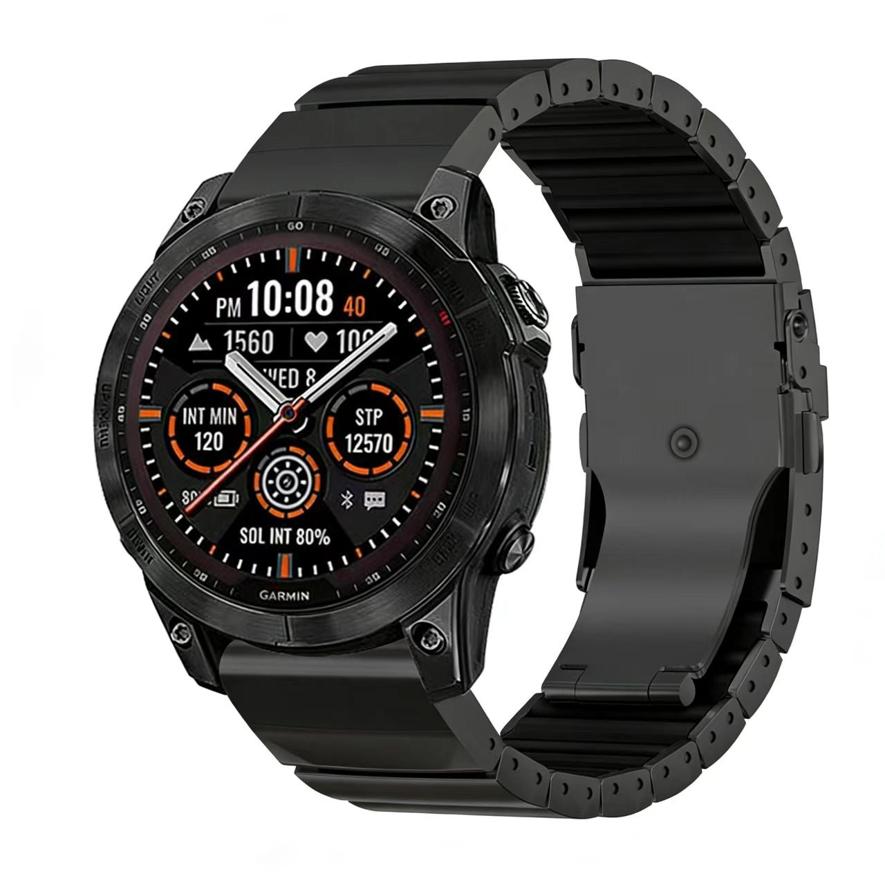 Garmin Epix Gen 2 - 47mm Titanium Hybrid Strap (Black)