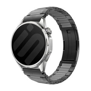Correa acero híbrido 'One Push' Coros Pace 4 (negro/gris)
