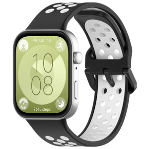 Huawei Watch Fit 5 Pro Sport Strap (Black/White)