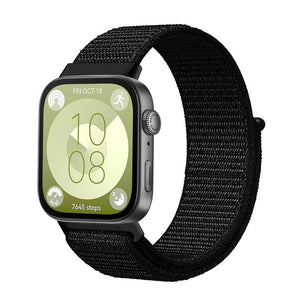 Huawei Watch Fit 4 Nylon Classic Strap (Black)