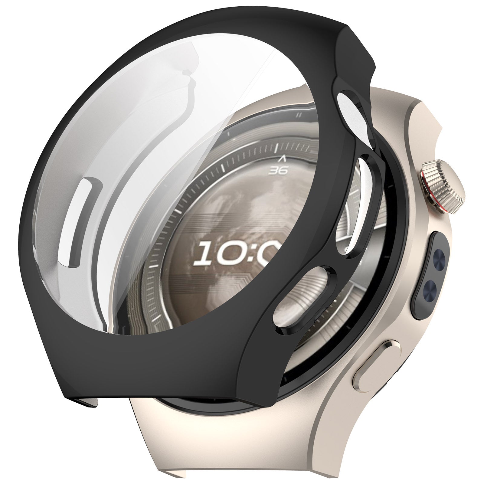 Huawei Watch 5 - 42mm TPU case (zwart)