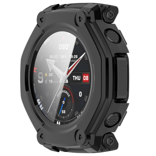 Amazfit T-Rex 3 Pro - 44mm PC Hardcase mit Glas (Schwarz)