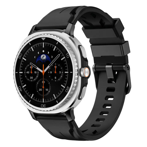 Samsung Galaxy Watch 9 - 44mm Race Silicone Strap (Black)