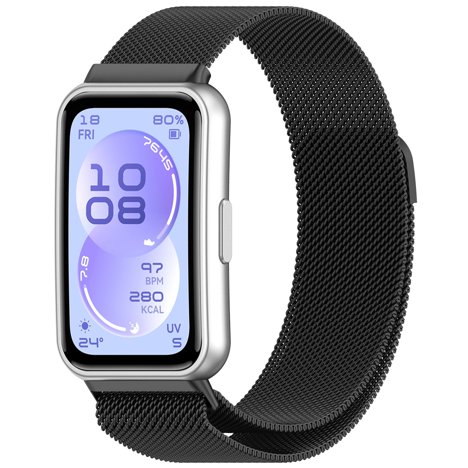 Huawei Band 11 Pro Milanese Armband (Schwarz)