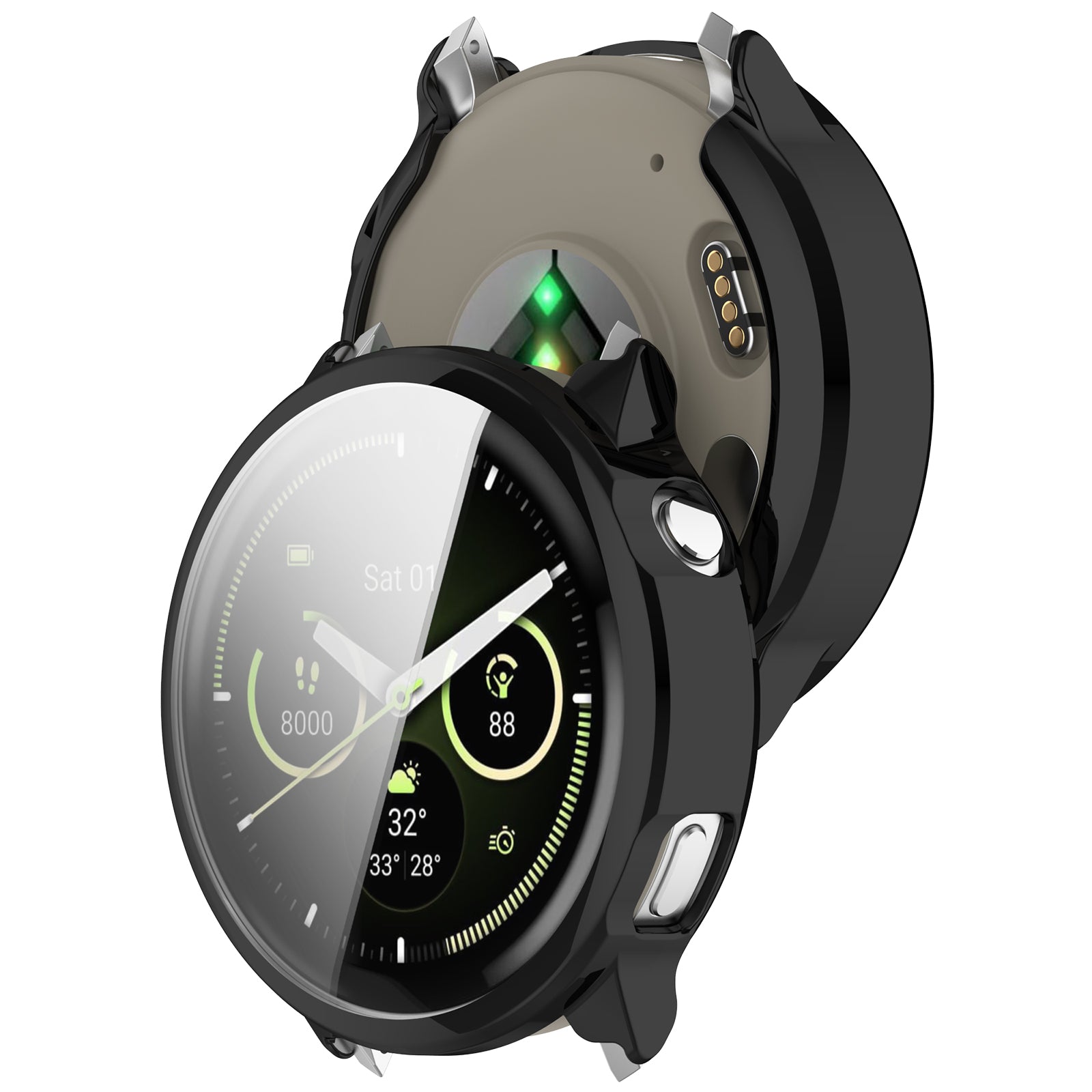 Garmin Venu 4 - 41mm TPU case (zwart)