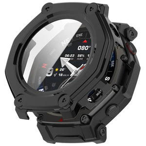 Amazfit T-Rex 3 Pro - 44mm PC Hardcase mit Glas (Schwarz)