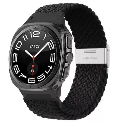 Samsung Galaxy Watch Ultra 2 gevlochten bandje (zwart)