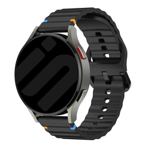 Suunto 9 Peak Pro Wave Silikonarmband (schwarz)
