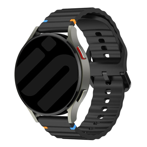 Huawei Watch GT 7 Pro Wave Silicone Strap (Black)