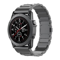 Garmin Instinct 3 - 50mm magnetische titanium band (zwart)