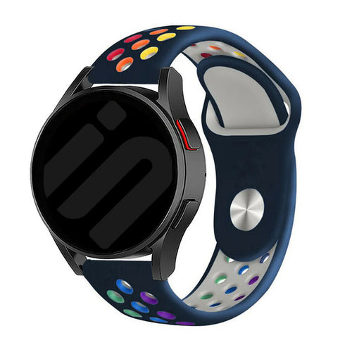 Amazfit Bip U (Pro) Sportarmband (Dunkel Blau/Mehrfarbig)