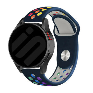 Withings ScanWatch Nova Sport Strap (Dark Blue/Colourful)