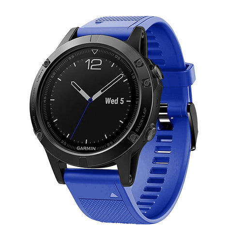 Garmin MARQ siliconen bandje (blauw)