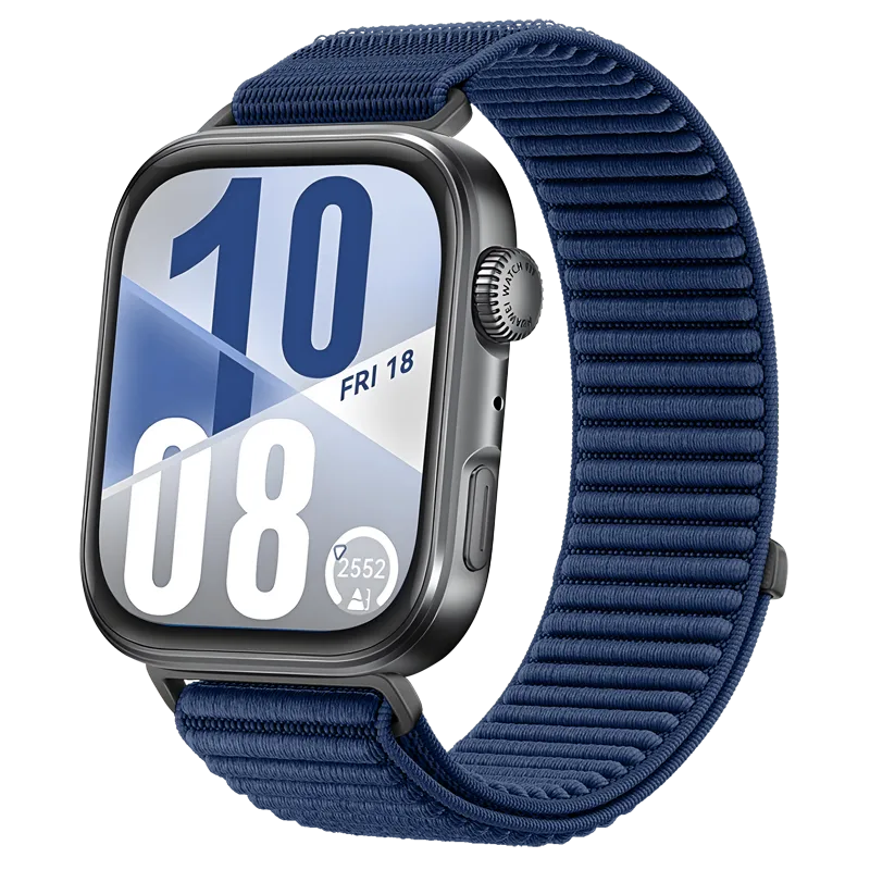 Huawei Watch Fit 5 Wave Nylonarmband (Dunkelblau)