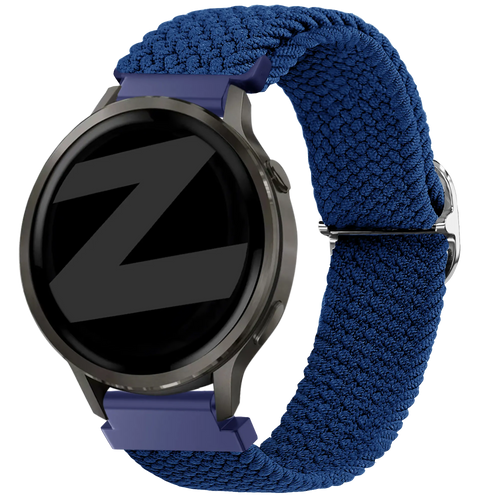 Bandz Bracelet tressé réglable Garmin Forerunner 265s (bleu)