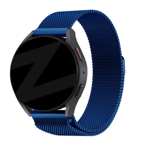 Bandz Garmin D2 Air X10 Milanese Loop Armband (Blau)
