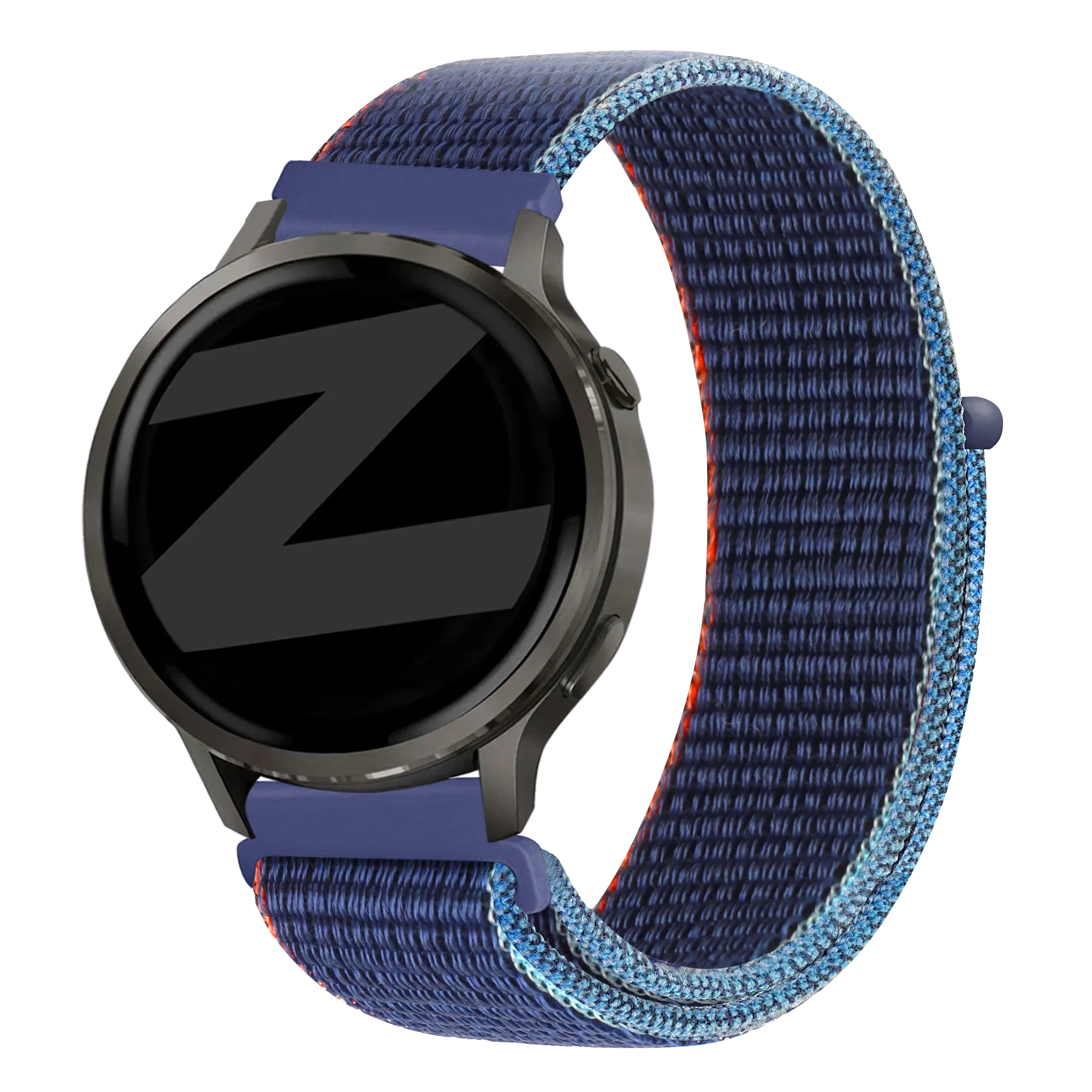 Bandz Correa nylon Loop Garmin Forerunner 265s (azul oscuro mix)