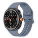 Samsung Galaxy Watch 9 - 40mm Silicone Strap (Grey-Blue)